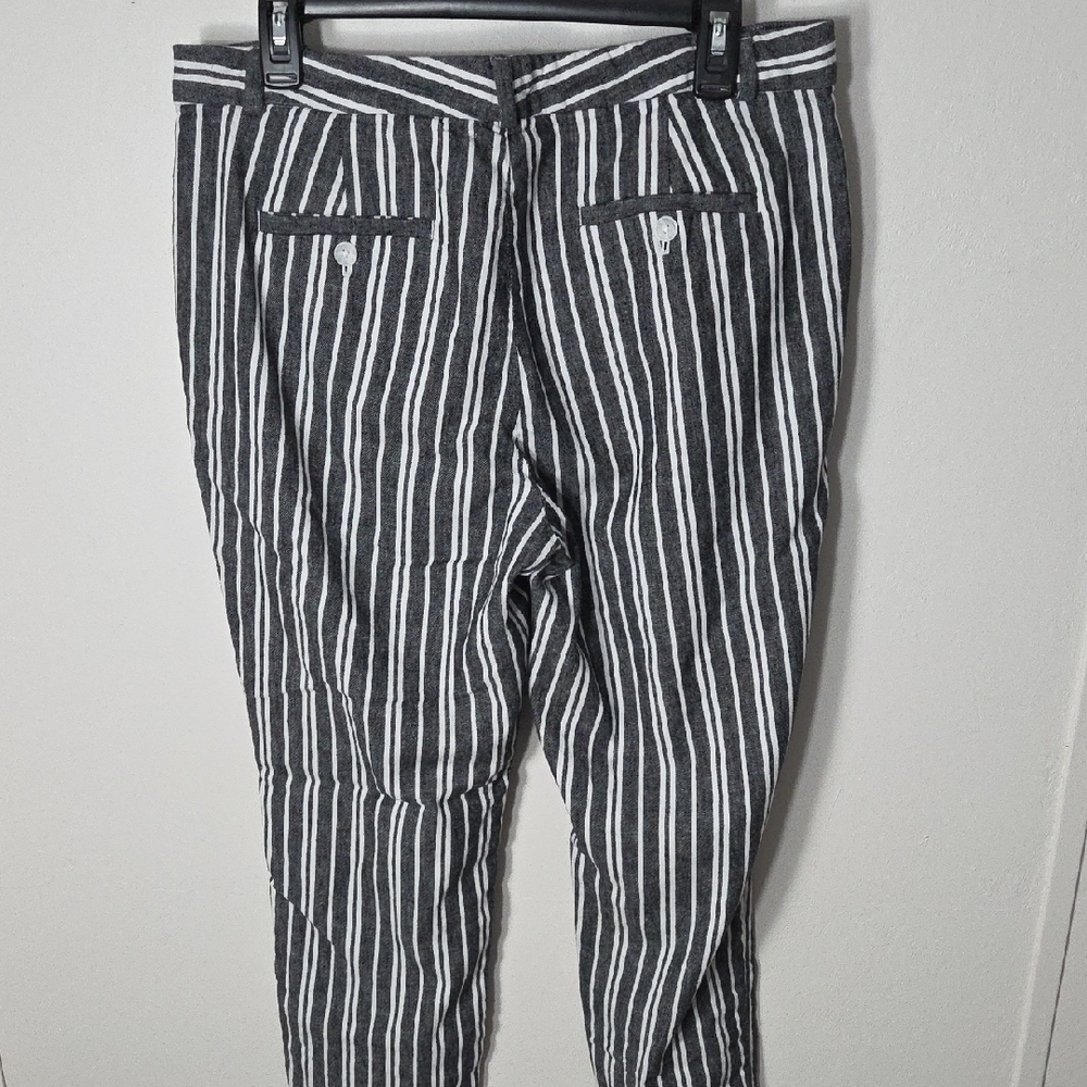 Banana Republic Monochrome Striped Garment